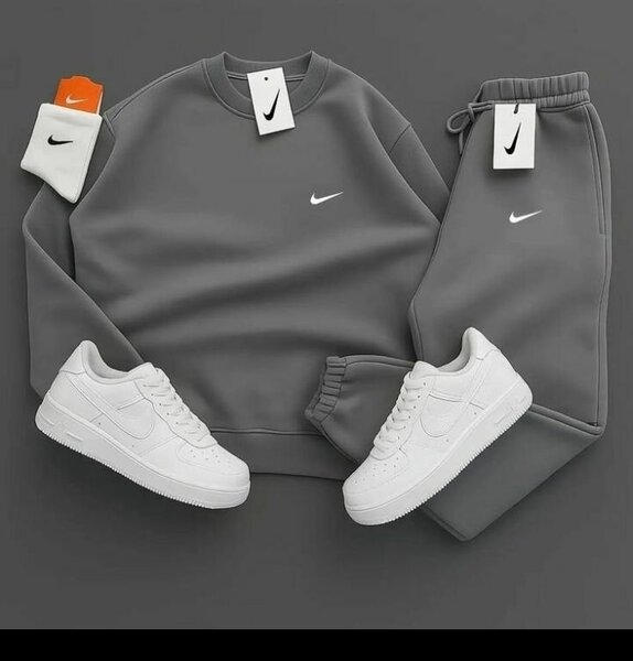 Ensemble survêtement Nike gris homme