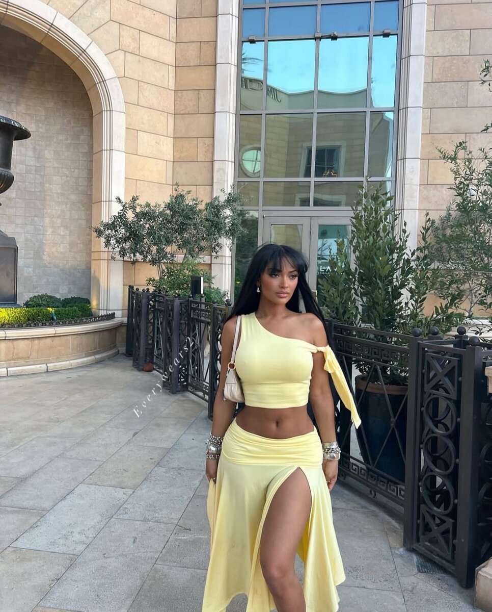 Elegant Asymmetric Two-Piece Set