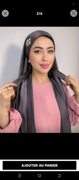 Hijab Écharpe Élégant pour le