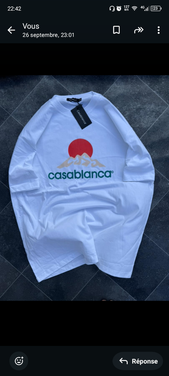 T-Shirt tendance unisexe