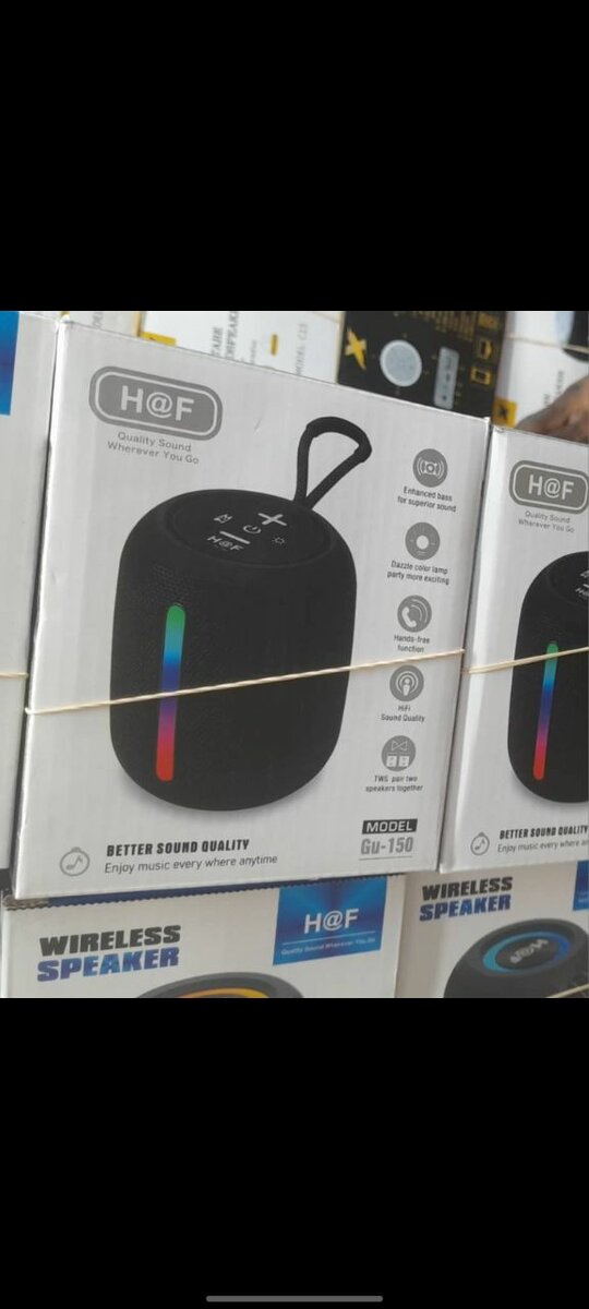 Enceinte Bluetooth LED Portable