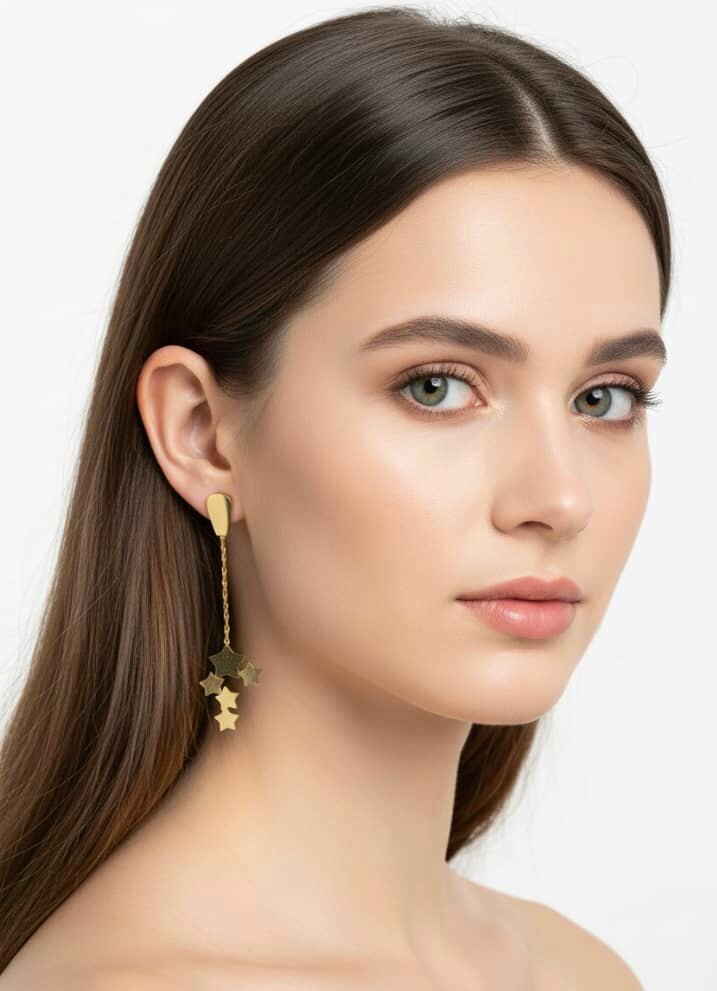 Boucles d'oreilles pendantes