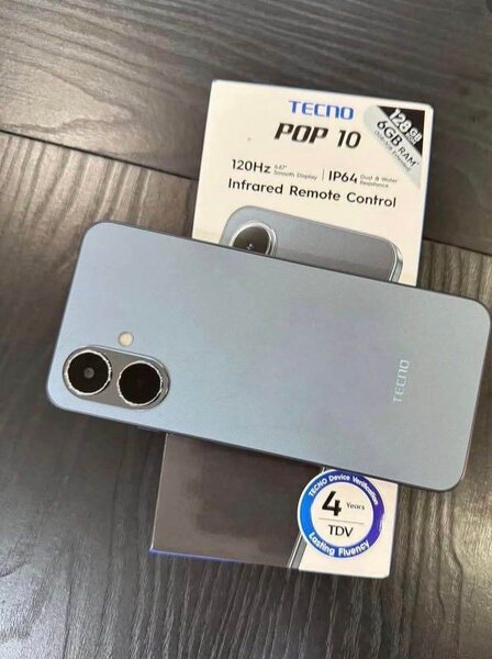 Tecno Pop 10 Smartphone 6GB RAM 64GB ROM