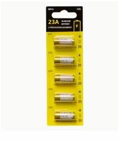 Lot de 5 Piles Alcalines 12V