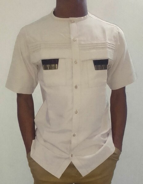 Chemise élégante à motifs