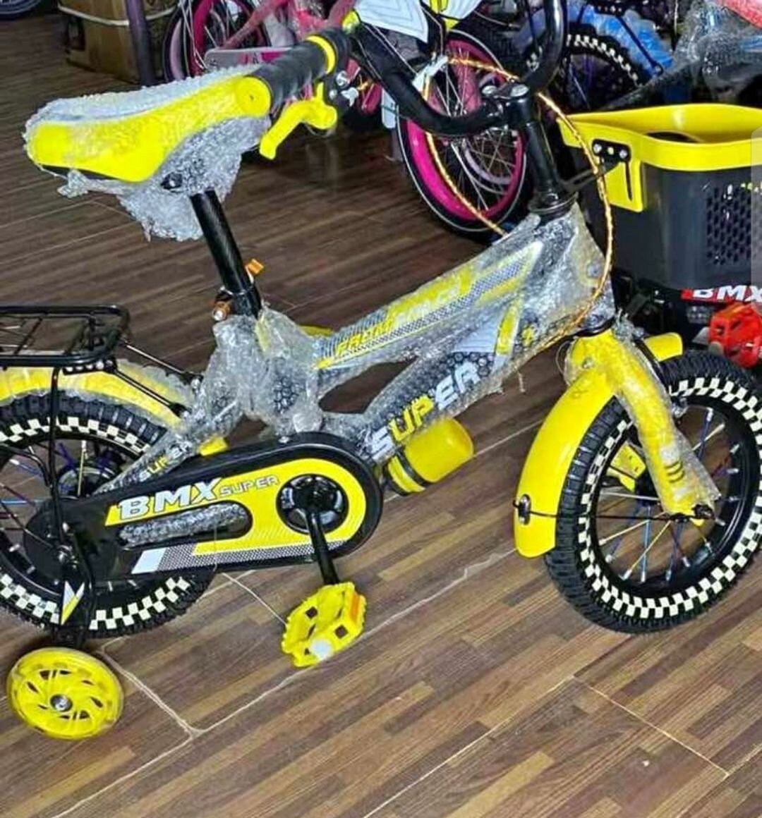 Vélo enfant BMX multicolore