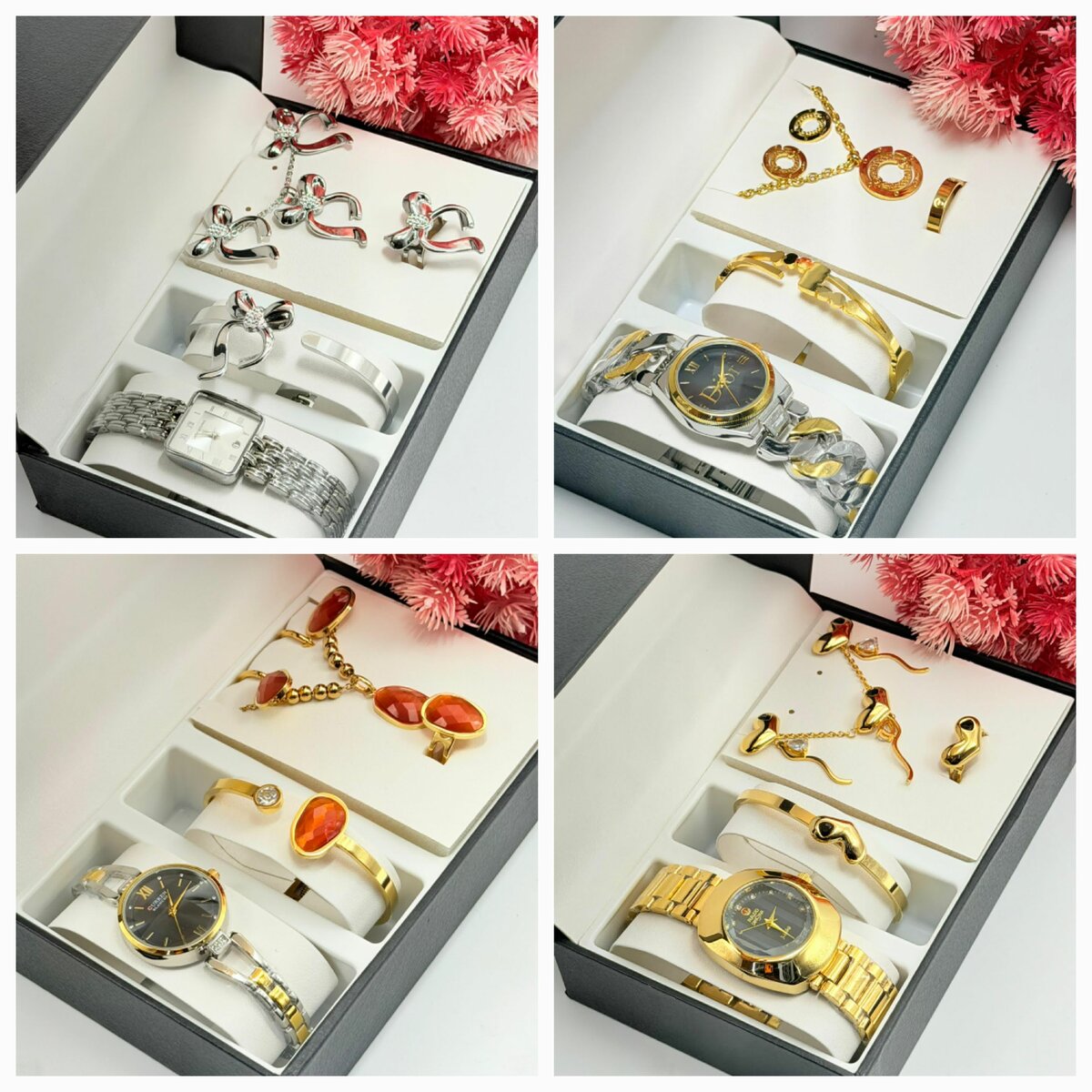 Coffret Montre Bijoux Glamour
