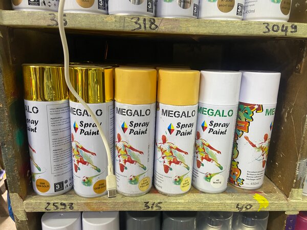 Peinture aérosol MEGALO