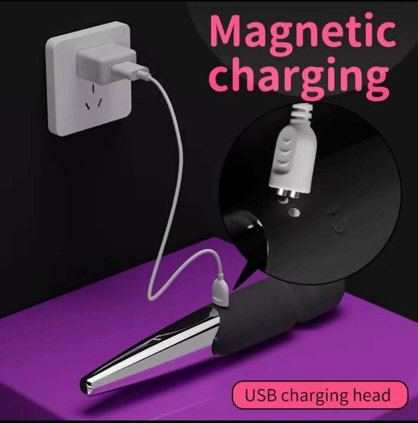 Masseur vibrant en silicone USB