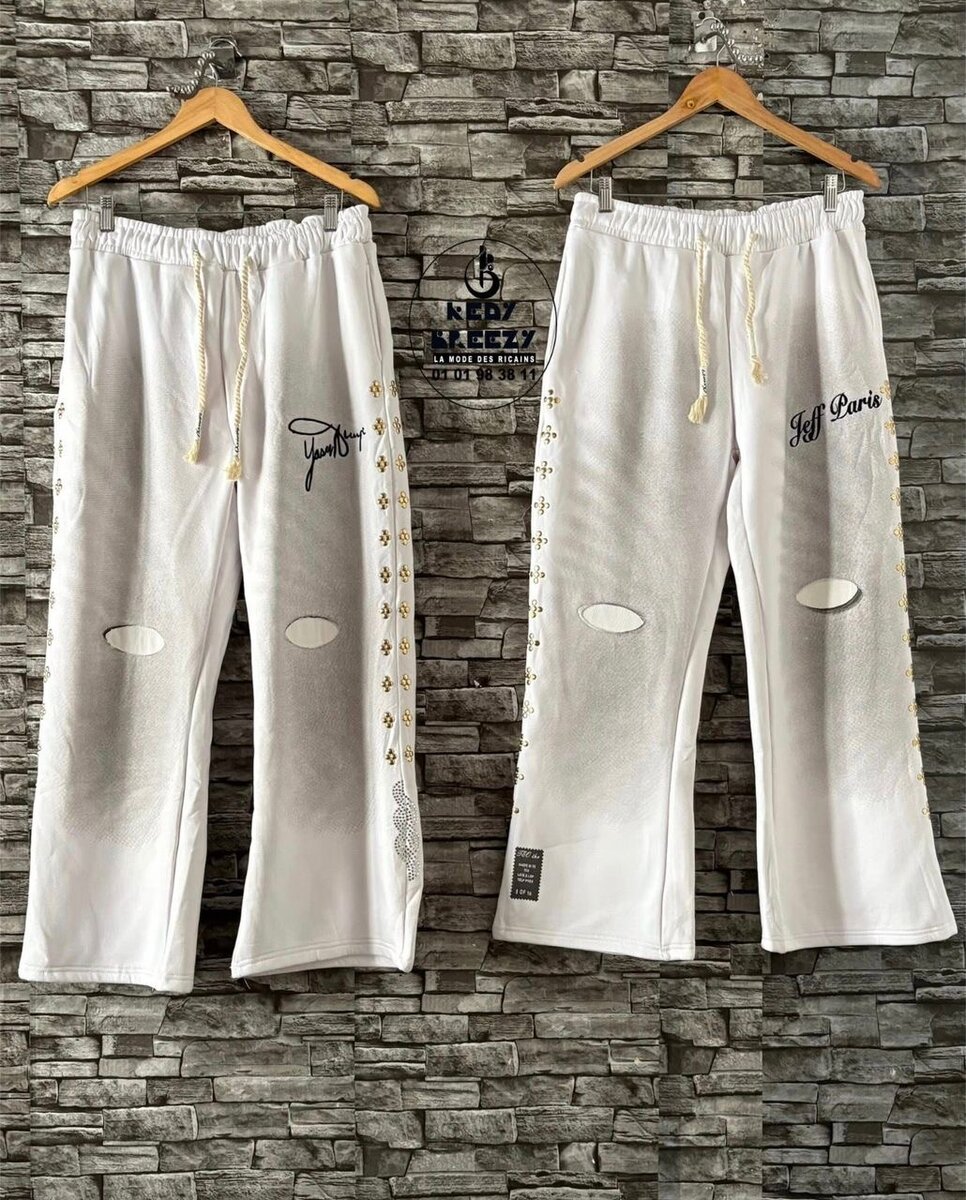 Pantalons larges unisexes