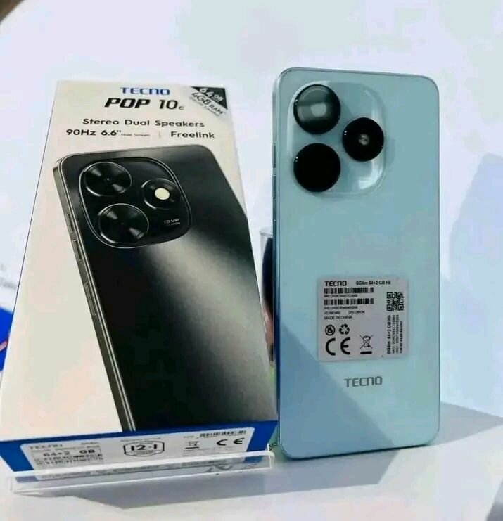 TECNO Pop 10C Smartphone 64GB