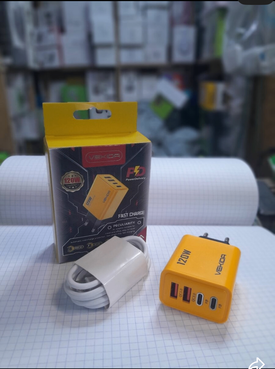 Chargeur rapide 120W USB-C