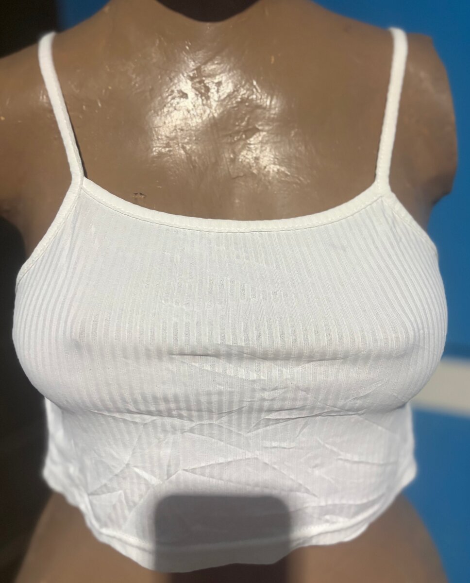 Top à fines bretelles femme