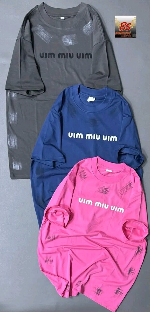 T-shirts coloriés unisexes mode