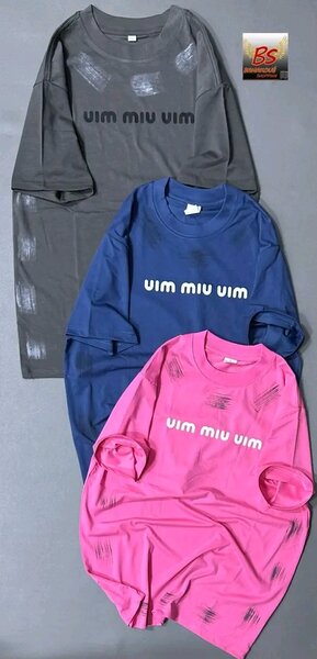 T-shirts coloriés unisexes mode