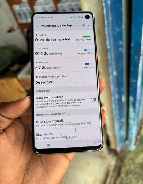 Samsung Galaxy S10 reconditionné