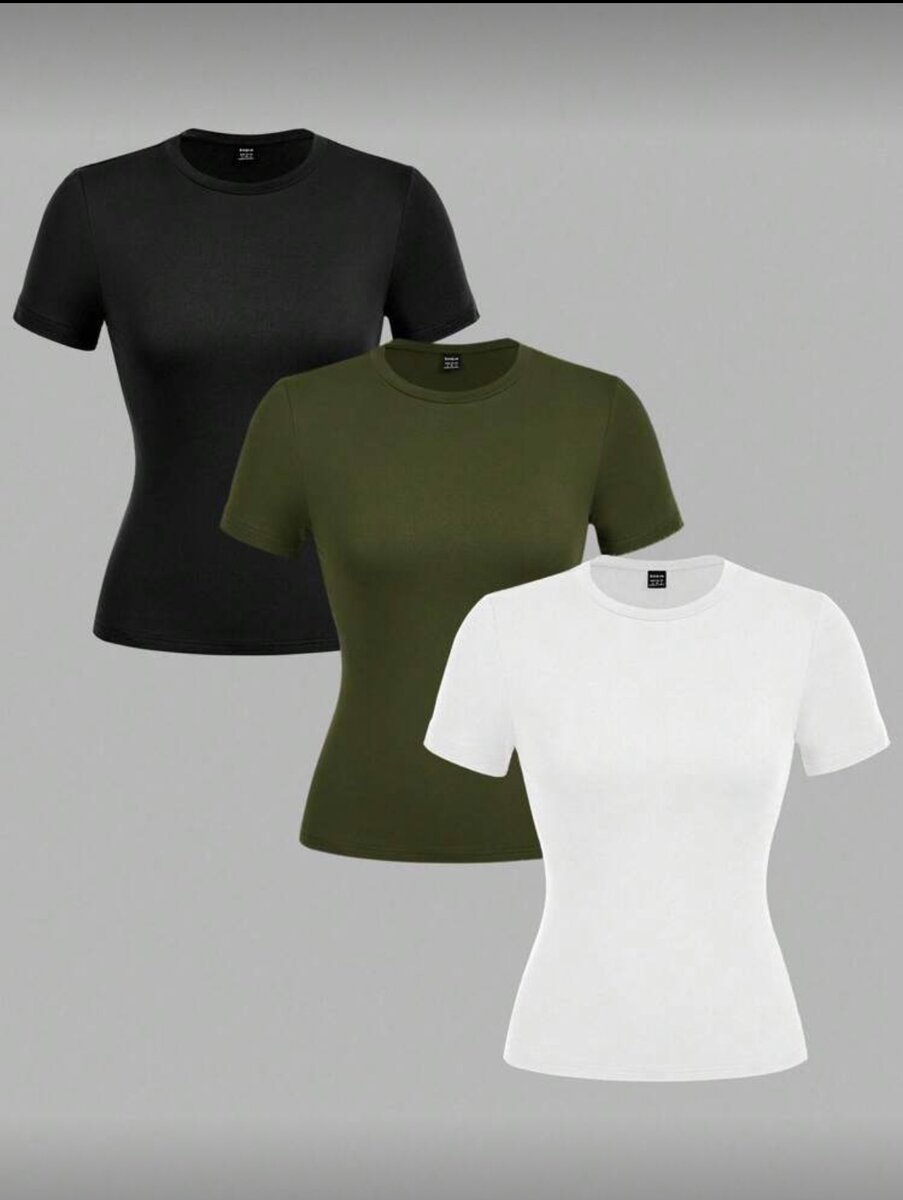 Tops basiques en coton