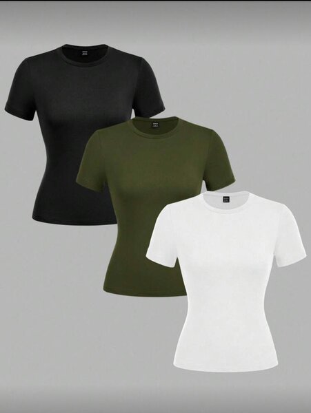 Tops basiques en coton