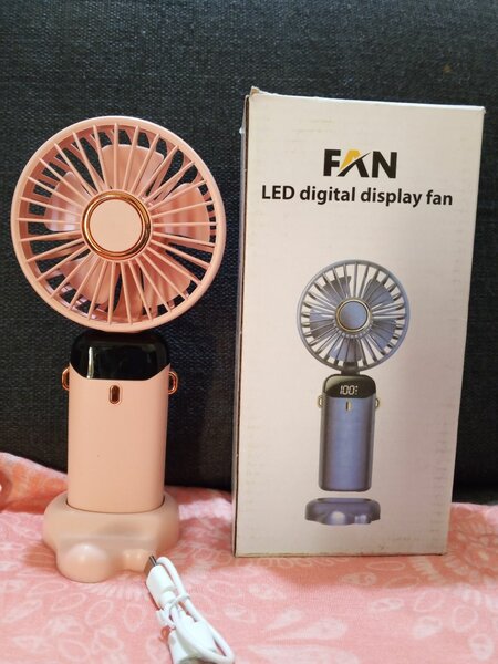 Ventilateur portable USB LED