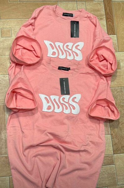 T-shirt rose BOSS