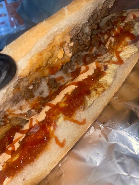 Délicieux sandwich au bœuf