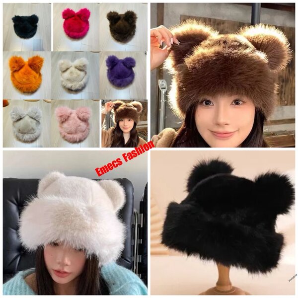 Chapka Oreilles Hiver Femme