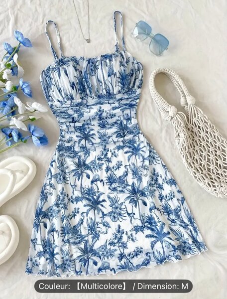 Robe d'été fleurie chic