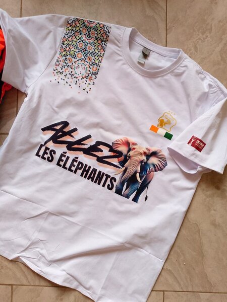 T-shirt "Allez Les Éléphants"
