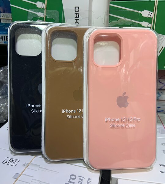 Coque silicone iPhone 12/12 Pro
