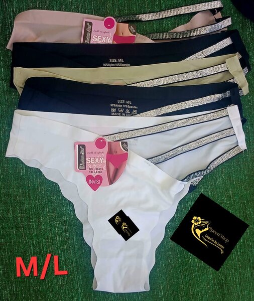 6 Culottes Invisible Brillante