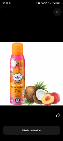 Déodorant Fruit Coco Balea