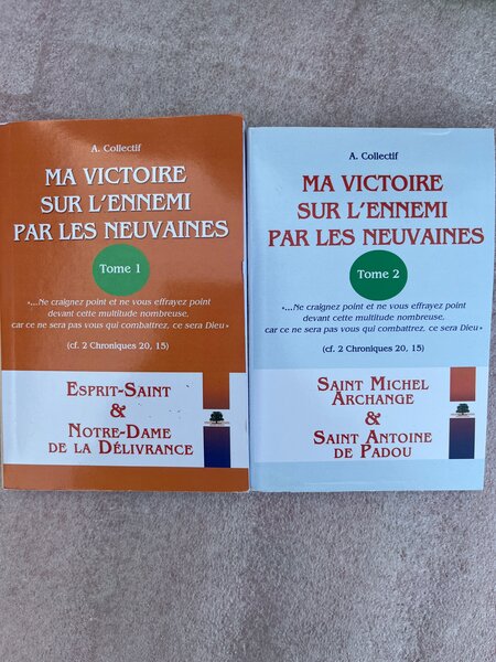 Livres de Prières Neuvaines