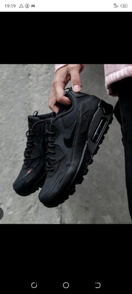 Baskets noires pour homme
