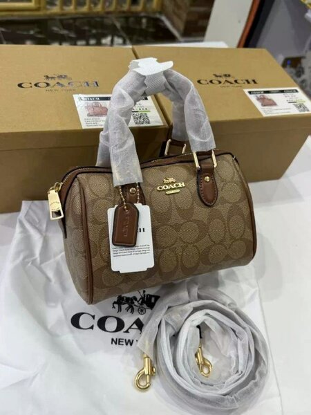 Sac à main Coach brun