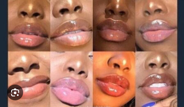 Ensemble lèvres rose