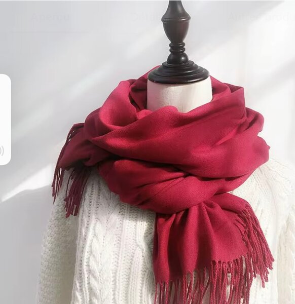 Écharpe en cachemire élégante