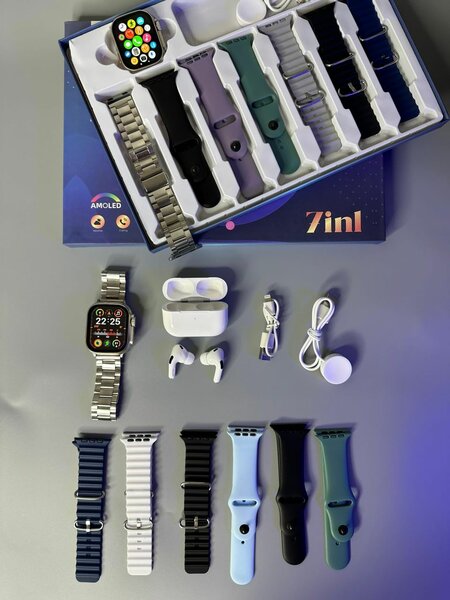 Kit montre intelligente avec bracelets