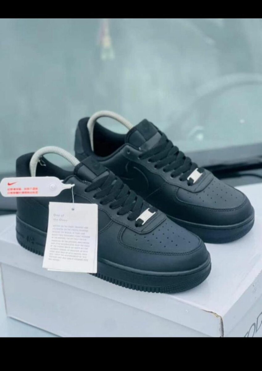 Baskets Noires Premium Homme