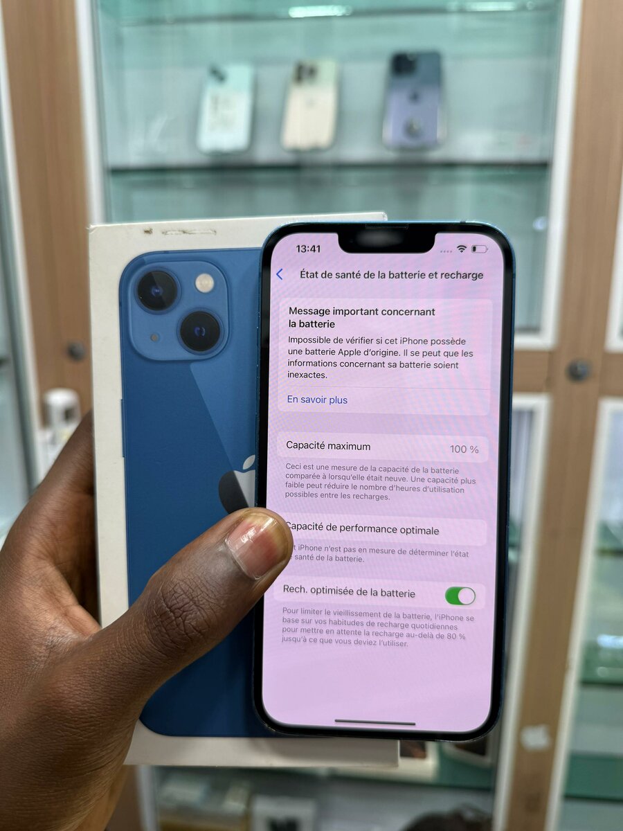 13 simple 128Go  Message batte