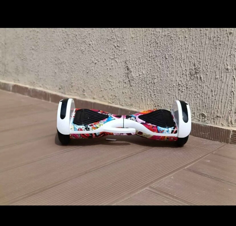 Hoverboard Électrique Design Fleur