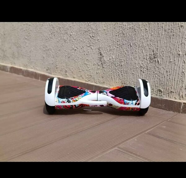 Hoverboard Électrique Design Fleur