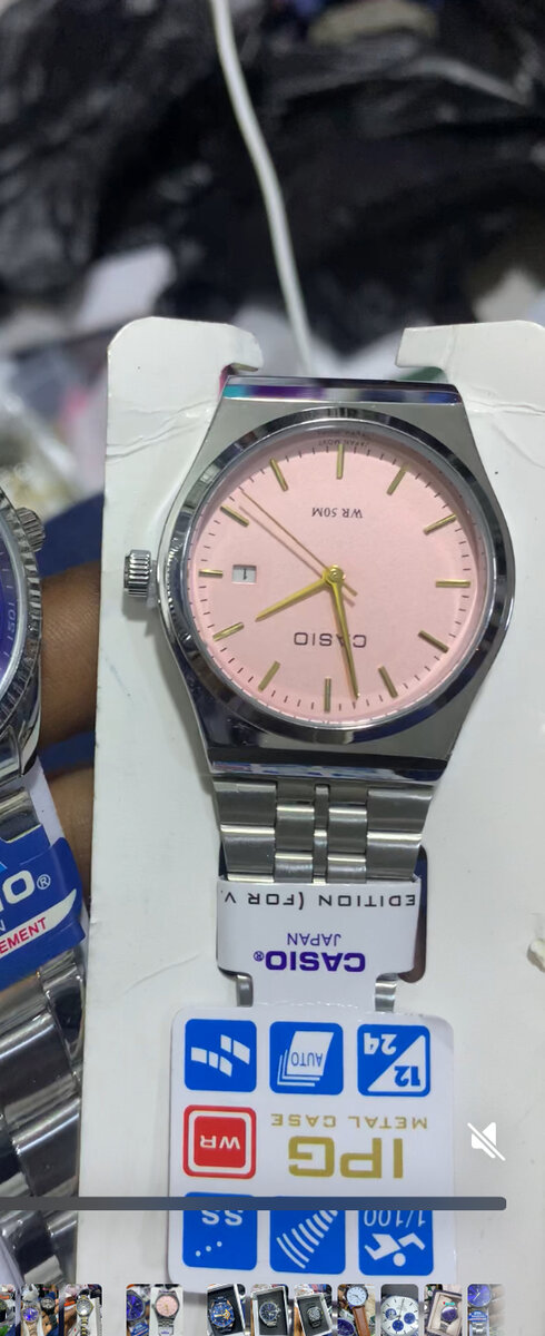 Montre homme acier Casio élégante