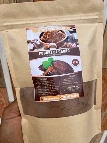 Poudre de Cacao Naturelle 250g