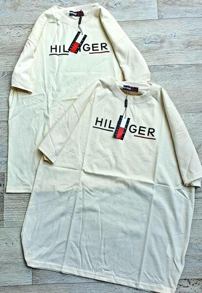 Robe oversize en coton