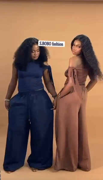 Ensemble Femme Épaulette Élégant