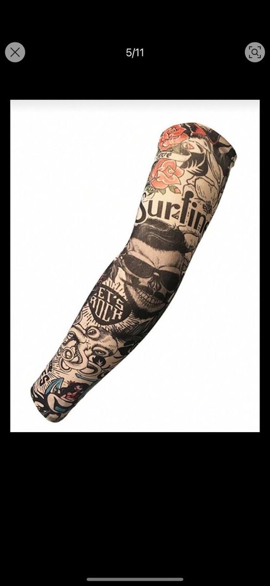 Manches Tatouage Temporaires