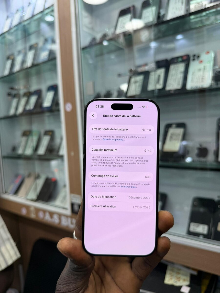 16 pro 256Go écran iCloud