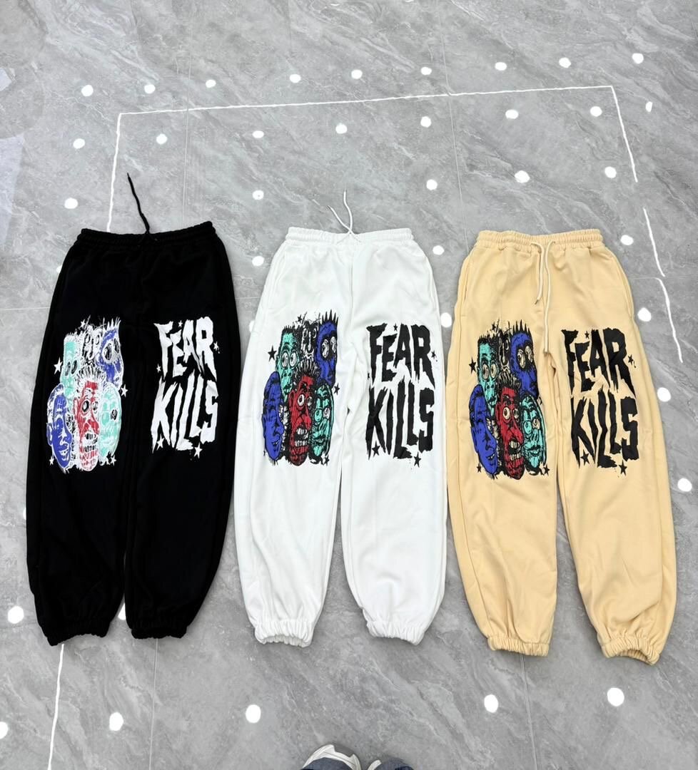 Jogging tendance "Fear Kills"