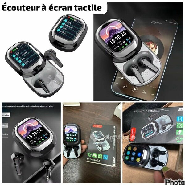 Écouteurs Tactiles Écran LCD