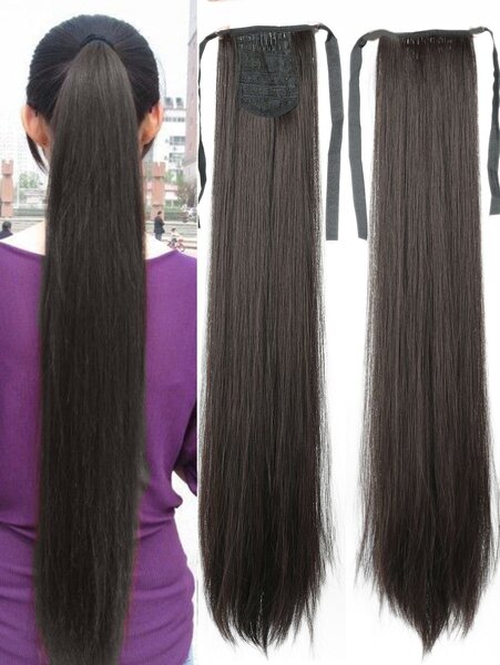 Extension Cheveux Clip Queue Cheval